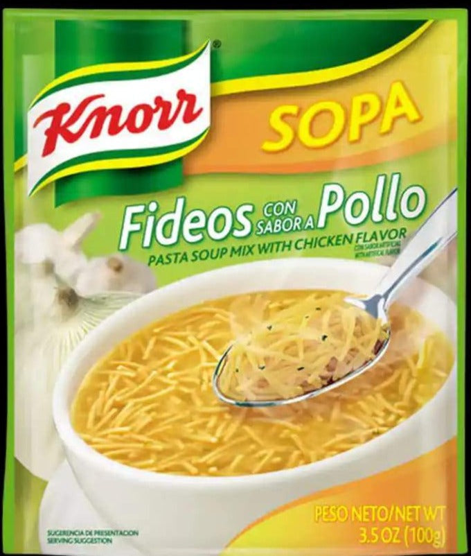 Sopa Knorr Con fideos Sobre